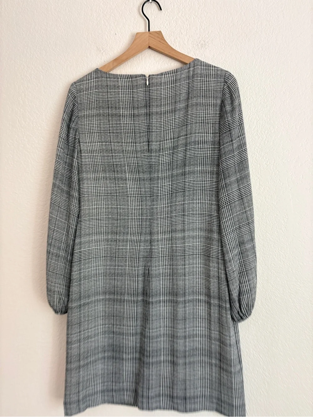 Ralph Lauren Grey Plaid Shift Dress - Picture 5 of 11